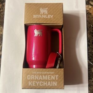 Stanley Water Bottle Keychain Christmas Tree
Ornament Red Delicious